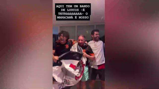 Gerson Claro comemora título do Corinthians