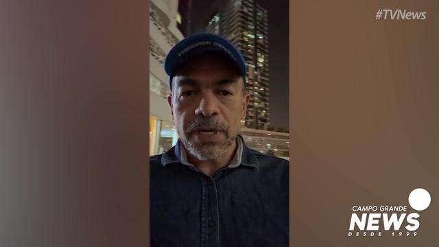 Diretor-presidente da Funesp de Campo Grande, Sandro Benites que está ''preso'' em Dubai