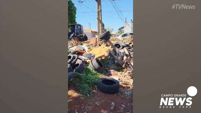 Limpeza no Aero Rancho