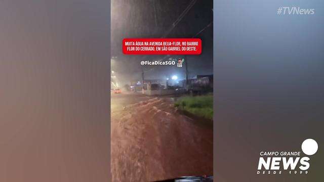 Alagamento em São Gabriel do Oeste