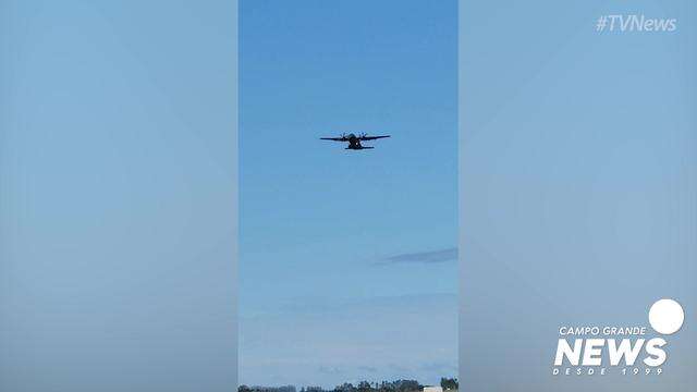 Aeronave da FAB participa de treinamento internacional