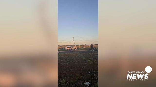 Acidente na Avenida Wilson Paes de Barros