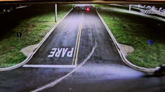 Vídeo mostra acidente na Rua Cintra