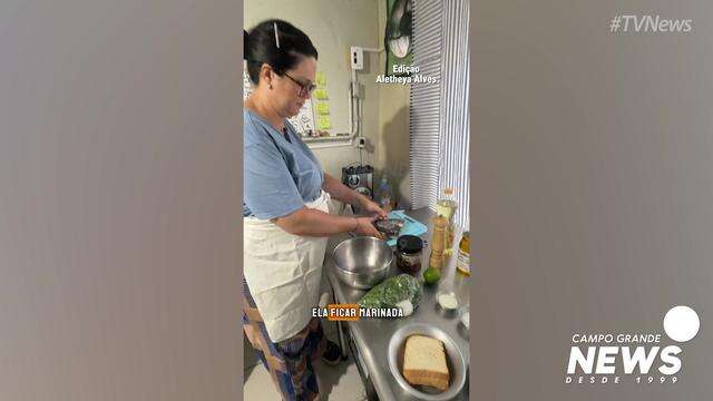 Sardinha empanada no polvilho azedo