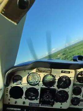 Avião na ponte bioceânica