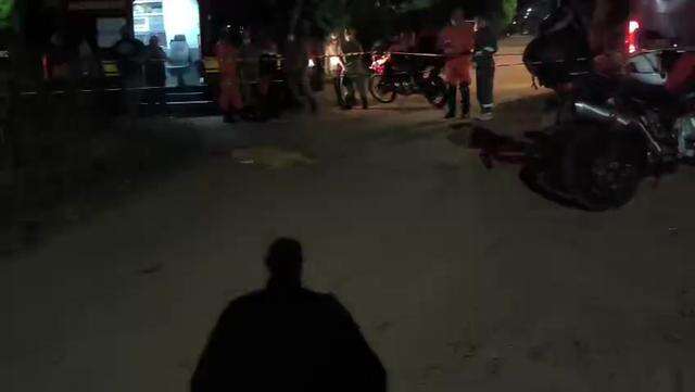 Criança atropelada na Rua Castorina Rodrigues Luz 