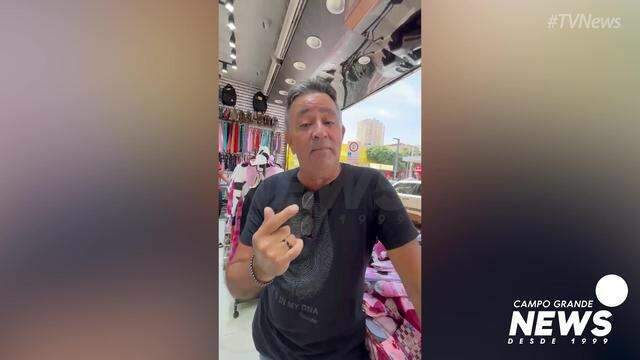 Luiz Bento fala sobre como comercio sobrevive no centro