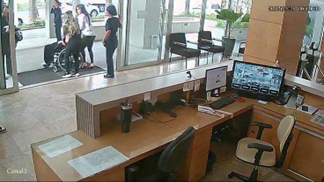 Câmera registra socorro a maquiadora de MS