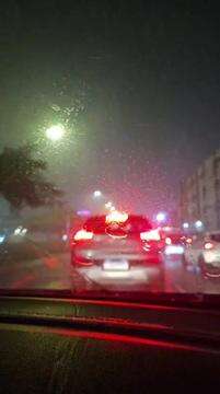 Chuva na região central de Campo Grande
