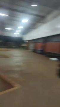 Vendaval atinge terminal rodoviário de Rio Brilhante 