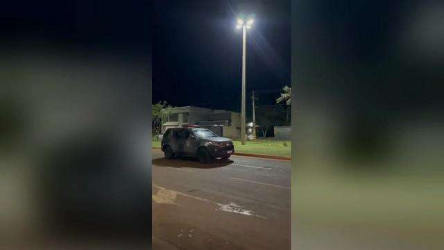 Choque circula em Sidrolândia