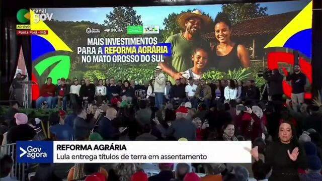 Lula diz que terra vale ouro, mas fazendeiro só paga imposto por "fazendinha"