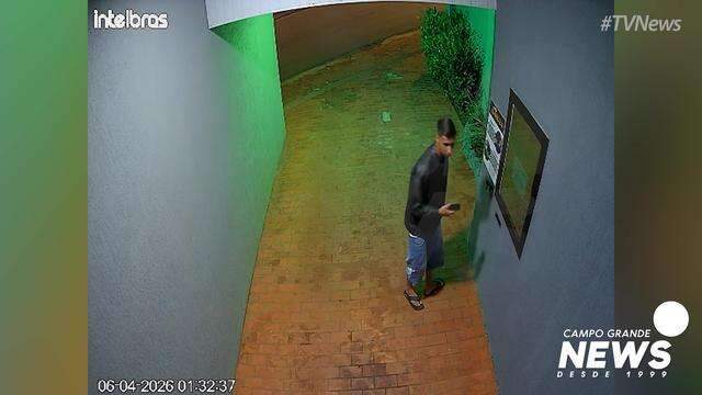 Câmera do motel flagrou suspeito do crime