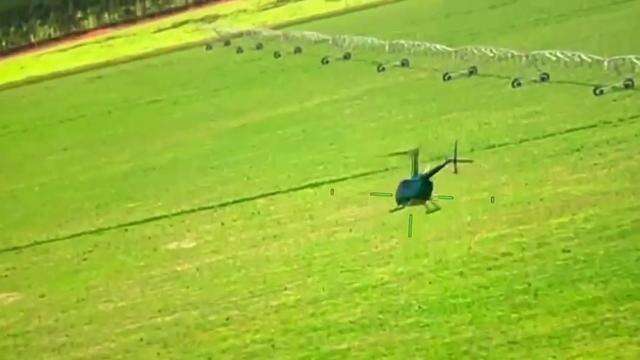 Perseguição aérea contra o tráfico em MS