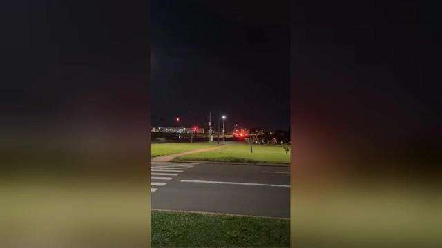 Viaturas do Choque são vistas em rua paralela a Avenida Duque de Caxias
