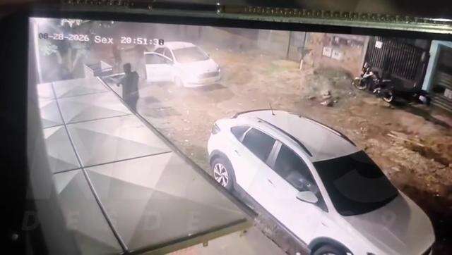 Câmera de segurança registra outro ângulo de execução