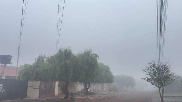 Nevoeiro em Dourados