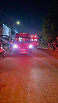 Viaturas em assassinato no Jardim Batistão